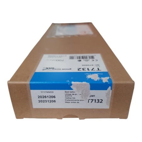 EPSON T7132 Cyan Cartouche d'encre d'origine BB 2026.12.06