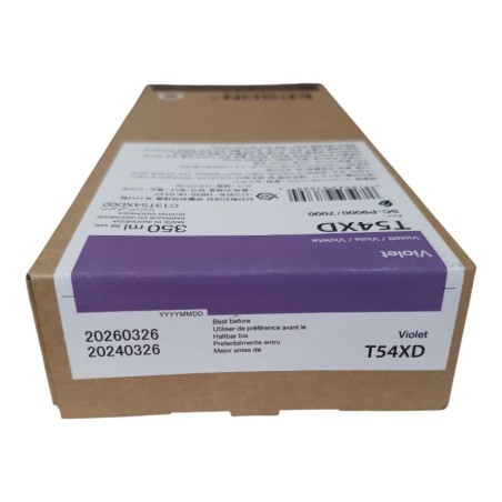 EPSON T54XD Violet Cartouche d'encre d'origine BB 2026.03.26