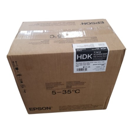 EPSON T741X SC5HDK100P High Density Black Cartouche d'encre d'origine BB 2027.04.23 + Puce