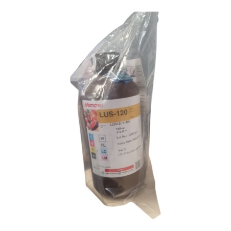 MIMAKI LUS-120 Yellow Encre UV d'origine BB 2026.07.01+ Puce