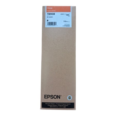 EPSON T8908 Orange Cartouche d'encre d'origine BB 2028.04.29