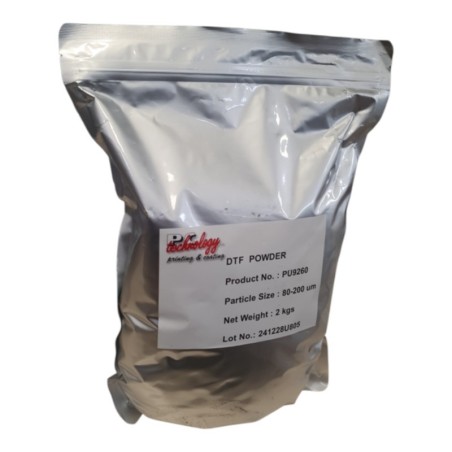 PC Technology PU9260 80-200um Poudre de transfert thermofusible en polyuréthane (PU) pour l'impression DTF