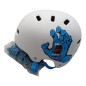 BULLET SANTA CASQUE ADULTE POUR SKATEBOARD BLANC TAILLE S/M 54-57cm