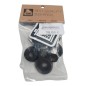 FILM TRUCKS LOT DE 2 PAIRES BUSHING T.94A C.BLACK HARD POUR SKATEBOARD