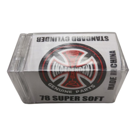 INDEPENDENT 78 SUPER SOFT BUSHING T.78A BLANC POUR SKATEBOARD