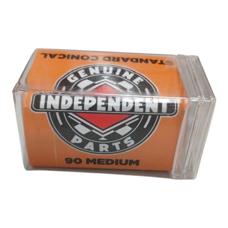 INDEPENDENT 90 MEDIUM BUSHING T.90A ORANGE CONICAL POUR SKATEBOARD
