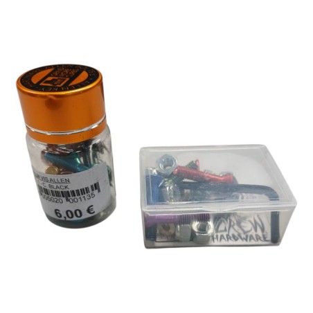 FILM TRUCKS 1 BOITE DE VIS ALLEN T.1 C.BLACK + SK8C VIS COLORPOUR SKATEBOARD