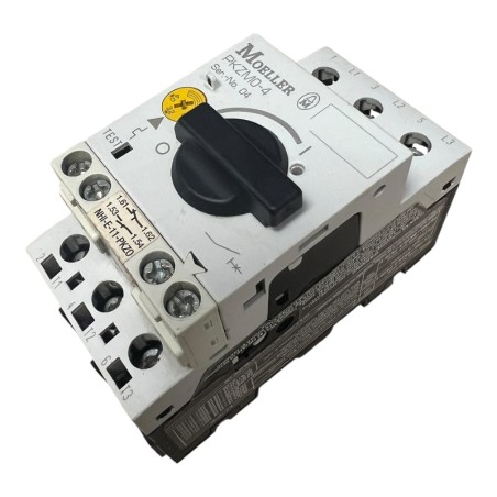 MOELLER PKZM0-04 Disjoncteur 3P 4A + NHI-E-11-PK20 Contacts auxiliaires