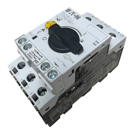 EATON PKZM0-6.3 XTPR6P3BC1 Disjoncteur 3P 6.3A + XTPAXFA11 Contacts auxiliaires