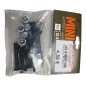 HARDWARE MINI LOGO 1.25" 10/PK LOT DE 10 PAQUETS DE 8 VIS POUR SKATEBOARD
