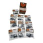 HARDWARE MINI LOGO 1.25" 10/PK LOT DE 10 PAQUETS DE 8 VIS POUR SKATEBOARD