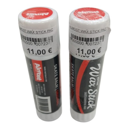 ALMOST WAX STICK PAC LOT DE 2