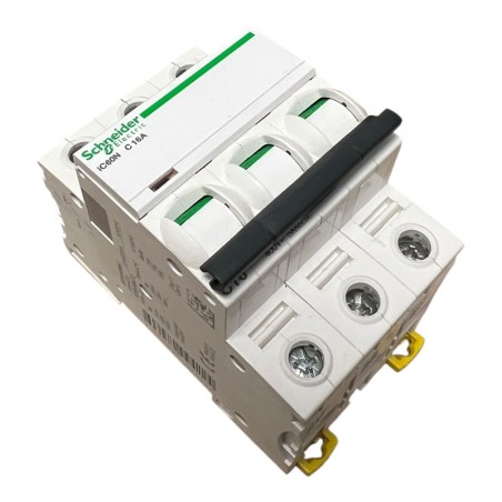 SCHNEIDER ELECTRIC A9F77316 Acti9 iC60N Disjoncteur 3P 16A courbe C
