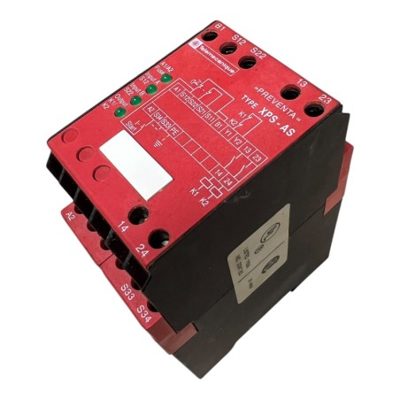 TELEMECANIQUE XPSAS5140 Module de sécurité 24VDC/VAC PREVENTA XPS-AS