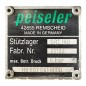 PEISELER GRT 160 Table rotative plateau 160mm 6 bar max