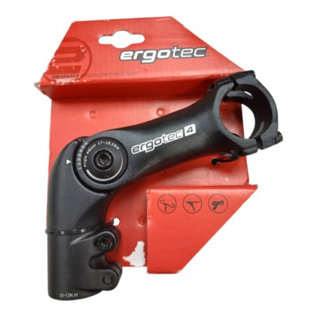 ERGOTEC POTENCE OCTOPUS 2 A-HEAD 50 31,8 POUR VELO