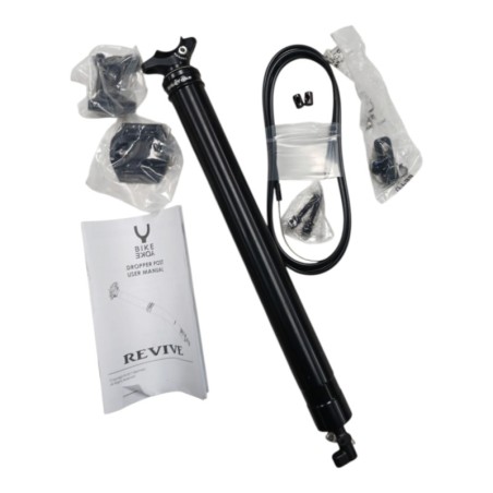 BIKEYOKE REVIVE DIV 31,6mm/213mm TIGE DE SELLE POUR VELO