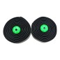 SUPACAZ NEON GREEN GALAXY RUBAN  POUR VELO