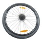 WTB SX19 29" ETRTO 19-622+ SUNRACE 12T+ SCHWALBE ROCKET RICK ROUE DE VELO