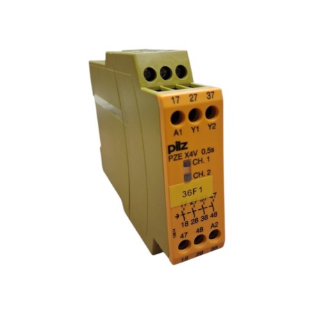 PILZ 774580 PZE X4V Relais de sécurité 4n/o 1fix 0,5/24VDC