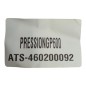 TUTTNAUER PRESSIONGP600 ATS-460200092 PRESSOSTAT POUR LAVEUR ET AUTOCLAVE