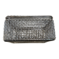 TUTTNAUER A073 465060126 panier de rinçage en acier inoxydable 80X80X40 POUR LAVEUR ET AUTOCLAVE