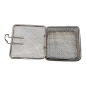 TUTTNAUER A073 465060126 panier de rinçage en acier inoxydable 80X80X40 POUR LAVEUR ET AUTOCLAVE