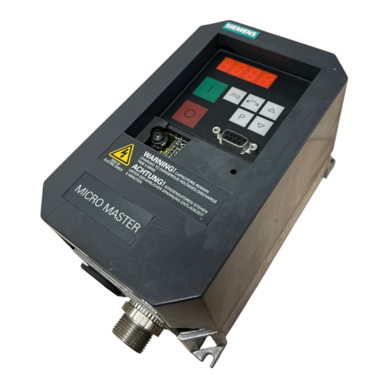 SIEMENS MICROMASTER 6SE3113-6BA40 Convertisseur de fréquence 230VAC 0.75kW SIEMENS MICROMASTER 6SE3113-6BA40 Convertisseur de fréquence 230VAC 0.75kW