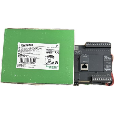 SCHNEIDER ELECTRIC TM221C16T CONTROLLEUR PROGRAMMABLE