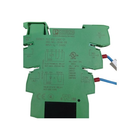 PHOENIX CONTACT PLC-BSC-24DC/21 29 66 016 SOCLE RELAIS + MINI RELAIS 2966595