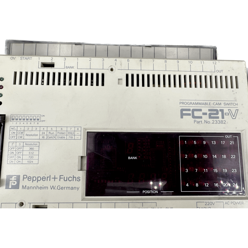 Programmable Cam Switch FC-21-V 23382 Pepperl+ Fuchs